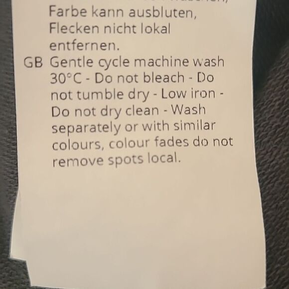 Ischiko Pullover Cotton Stretch Button-Back Lagen Look Top Charcoal Gray Size M - Picture 10 of 13